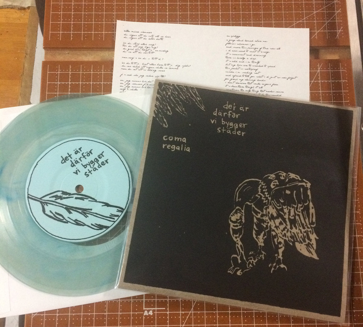 Det Är Därför Vi Bygger Städer / Coma Regalia Split 7"