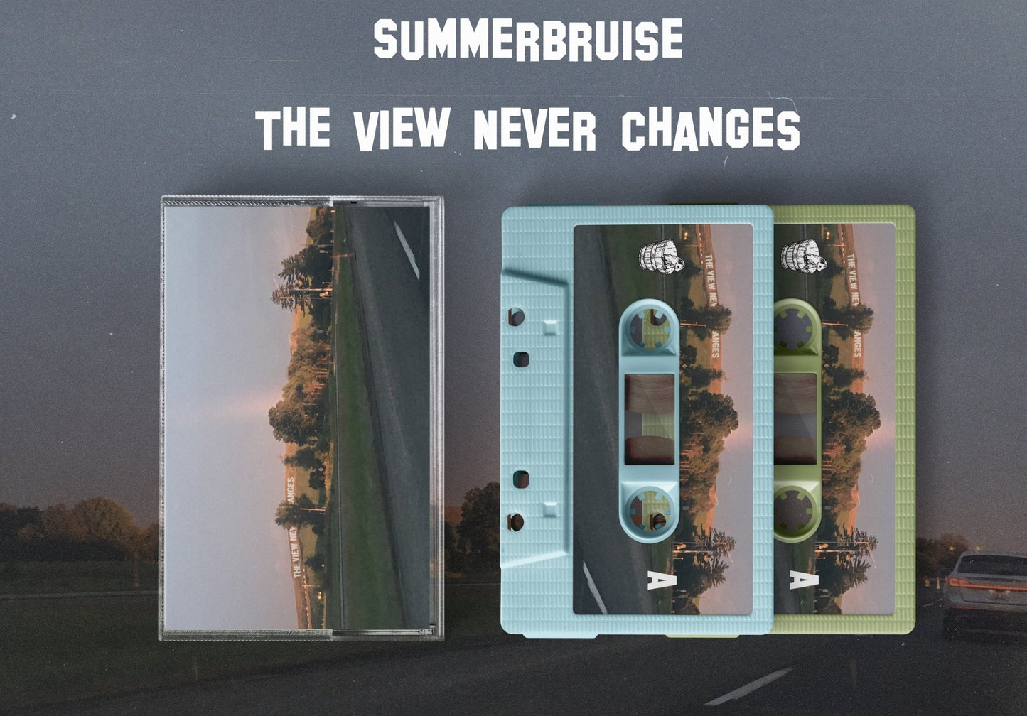 Summerbruise - "The View Never Changes - Acrobat Unstable Records