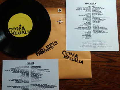 Piri Reis/Coma Regalia - "Split" Black 10"