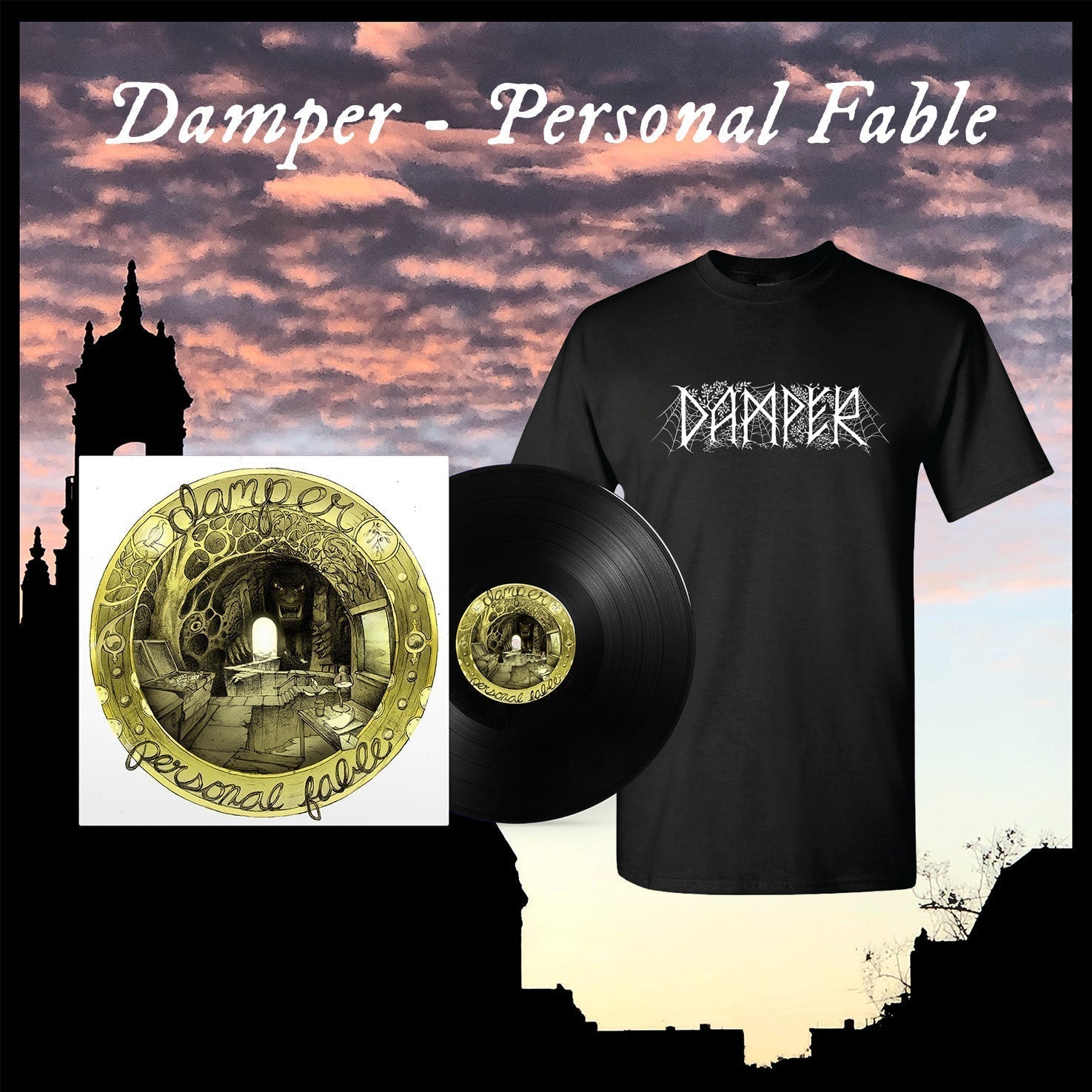 Damper - Personal Fable LP Bundle Acrobat Unstable Records