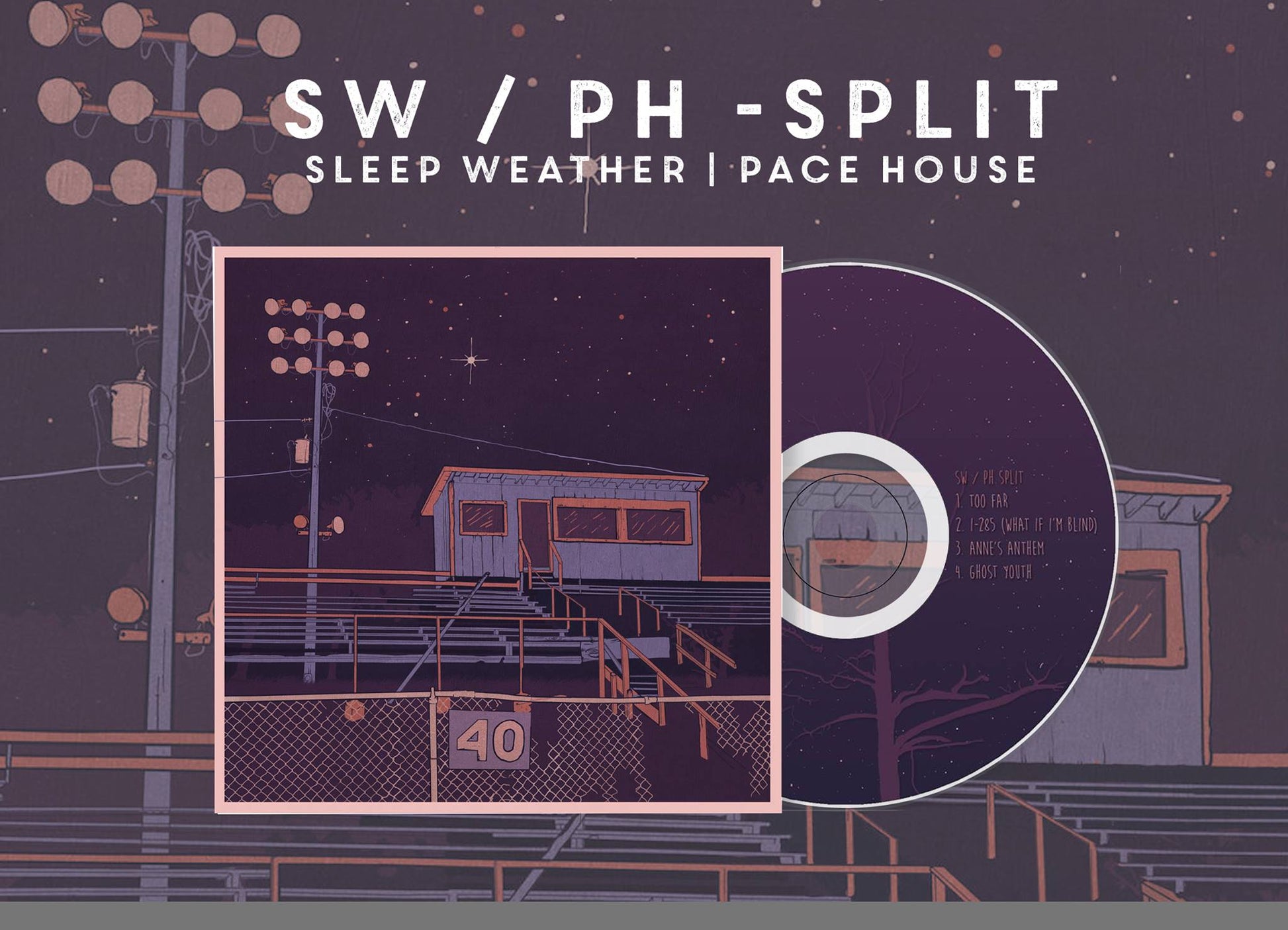 Sleep Weather / Pace House Split Acrobat Unstable Records