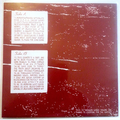 Swollen Lungs Vol 1 - Black 7"