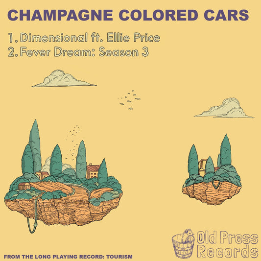 Champagne Colored Cars - "Dimenssional/Fever Dream" Single - Acrobat Unstable Records