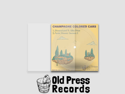 Champagne Colored Cars - "Dimenssional/Fever Dream" Single - Acrobat Unstable Records
