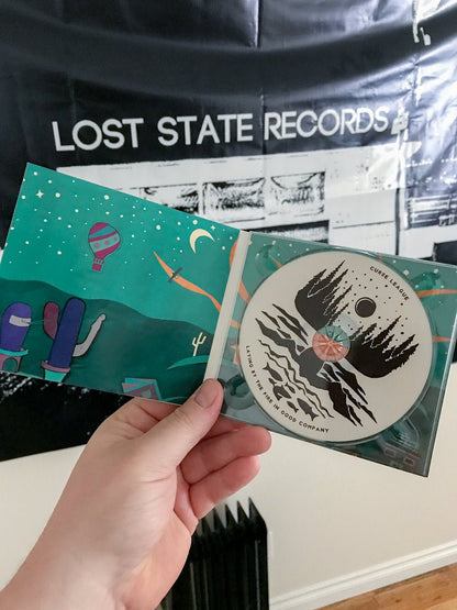 Curse League - "Laying by the Fire in Good Company" CD - Acrobat Unstable Records