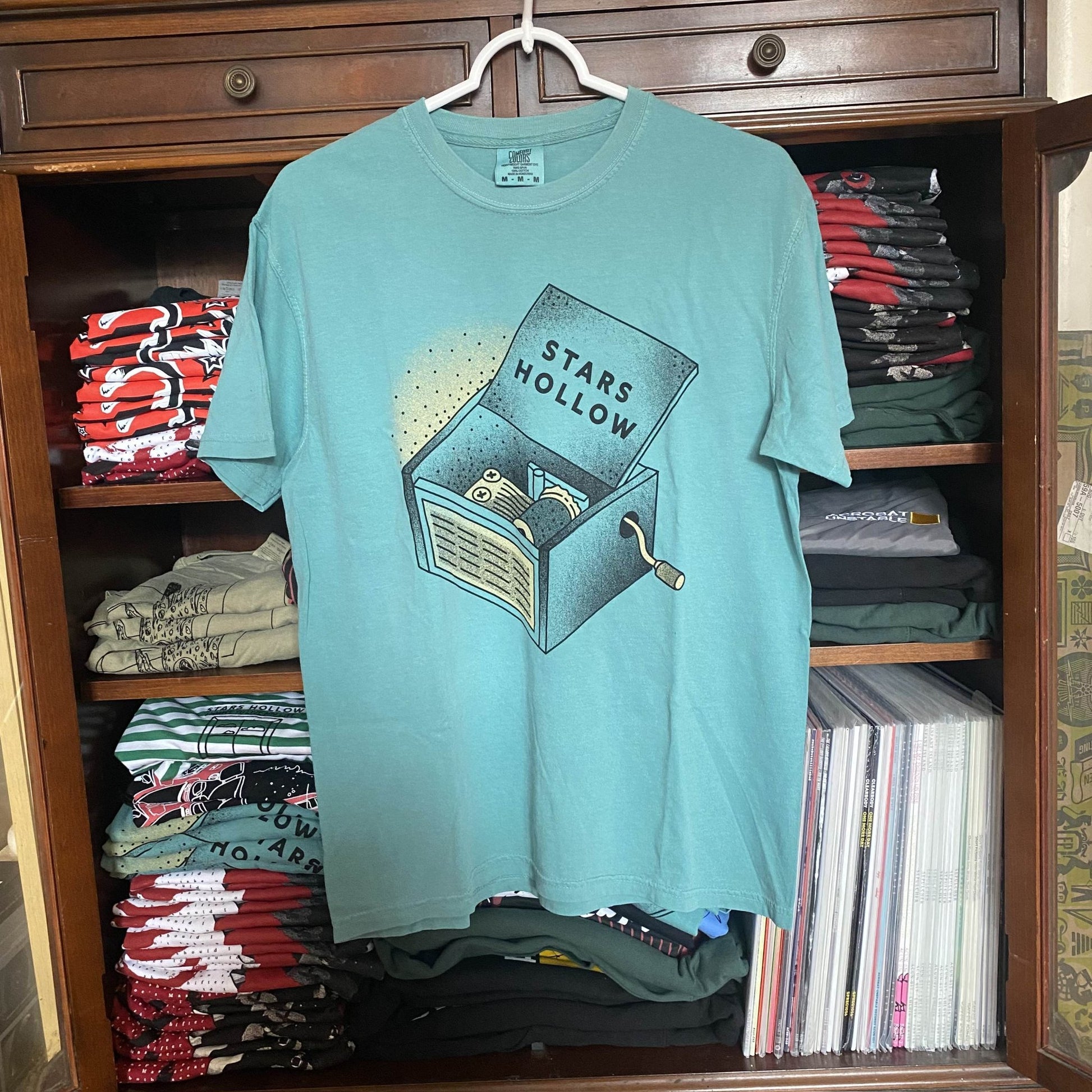 Stars Hollow - "Music Box" shirt - Acrobat Unstable Records